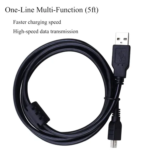Miniatura 4 de Cable USB UC-E4, compatible con Nikon D610 D2 D3 D3X D100 D90 D80 D70S D70 D60 D50 D40 D40X D200 D300 D3000 D3100S D3100 D7000 D700 0 cable