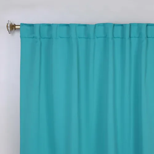 Miniatura 2 de BLUENILEMILLS Paneles de cortinas opacas para oscurecer la habitación con bolsillo para barra/pestañas traseras, cortinas perfectas para ventanas