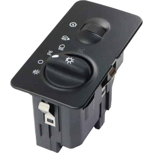 Miniatura 3 de Para Ford F-250 / F-350 / F-450 / F-550 Super Duty interruptor de faros delanteros 2002 2003 2004 Forma cuadrada con faros automáticos y luces