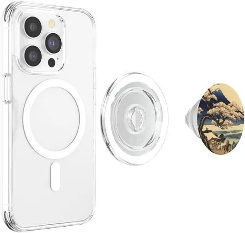 Miniatura 4 de Petals Powerlifts Sumo Renaissance Blossoming Artistic PopSockets MagSafe PopGrip for iPhone