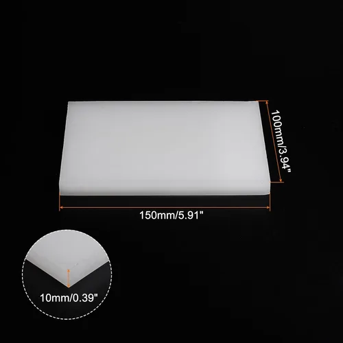 Miniatura 2 de HARFINGTON Almohadilla de perforación de cuero para manualidades de 5.91 x 3.94 x 0.39 pulgadas, perforadora silenciosa, perforadora de corte