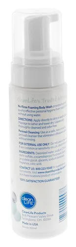Miniatura 4 de No-Rinse Gel de Ducha Espumoso - Limpiador de Espuma Sin Agua para Ancianos, Adultos, Niños, Bebés y Cuidadores - Sin Enjuague para Piel Sensible