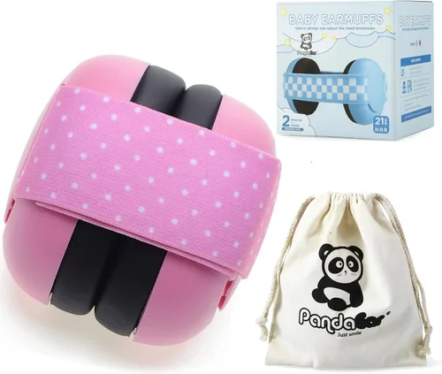 Miniatura 9 de PandaEar Protección auditiva para bebés, audífonos con cancelación de ruido para bebés y niños pequeños de 0 a 3 años