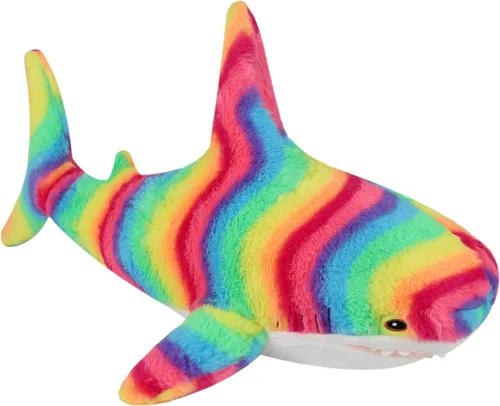 Miniatura 11 de Animal de Peluche Tiburón 11" Lindo Juguete de Tiburón Almohadas de Peluche Tiburones de Algodón Suave Peluches Muñeco de Animal Marino del Océano
