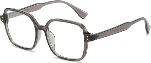 Miniatura 8 de LJCZKA Lentes cuadrados de bloqueo de luz azul para mujeres y hombres, lentes rectangulares retro de los años 90 para juegos de computadora