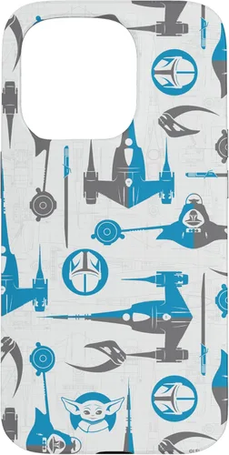 Miniatura 13 de Funda para iPhone 11 Pro Max Star Wars The Mandalorian & Grogu Signets and Starships