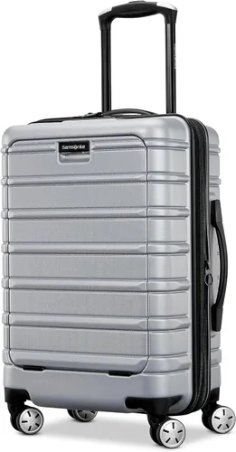 Miniatura 11 de Samsonite Omni 2 - Equipaje rígido extensible con ruedas giratorias, Plateado (Arctic Silver)