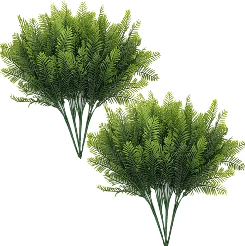 Miniatura 28 de Plantas artificiales de Monstera, hojas de tortuga tropical falsas, arbustos de vegetación decorativa, planta falsa, hojas de palmera sintéticas