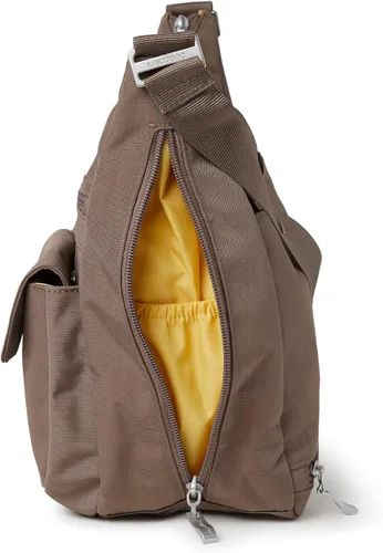 Miniatura 33 de Baggallini womens Everywhere Bagg Crossbody Women 11x9 Lightweight Nylon Hobo Water-resistant Travel Bag W/Rfid