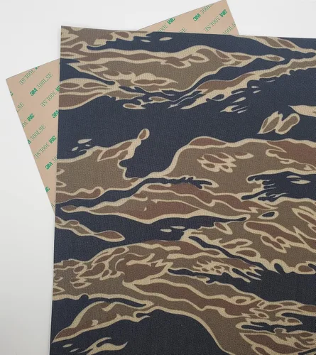 Miniatura 2 de Dangerfield Arms TackGear Wrap - Envoltura adhesiva de camuflaje Multicam Cordura de 8" x 12" pulgadas, 500 denier, parte trasera adhesiva