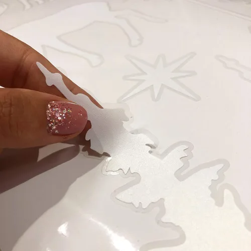 Miniatura 3 de Turner Moore Edition - Vinilo extraíble blanco de alta calidad, rollo de 12 pulgadas x 15 pies, vinilo temporal blanco autoadhesivo para paredes