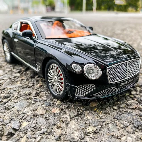 Miniatura 7 de WAKAKAC Compatible con Bentley Continental GT modelo 1/24, auto de juguete de aleación fundido a presión, vehículos coleccionables de juguete