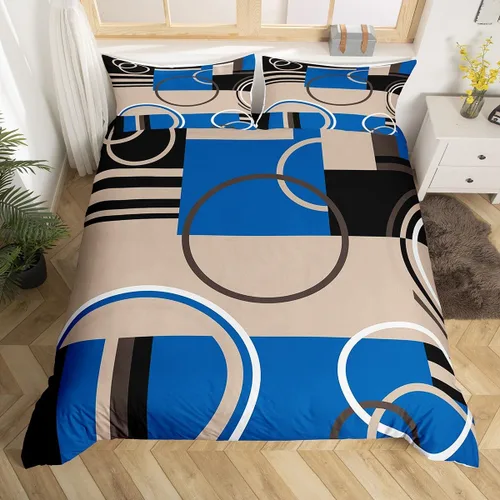 Miniatura 30 de Erosebridal Bohemian Duvet Cover Twin Country Southwestern Comforter Cover for Kids Teens Boho Aztec Arrows Diamond Bedding Set Black Gray Geometric