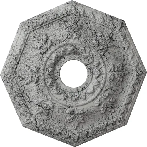 Miniatura 54 de Ekena Millwork CM18NTFCS Nottingham Medallón de techo, cobre flash