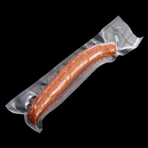 Miniatura 3 de Bolsas transparentes al vacío para guardar alimentos, bolsa selladora al vacío con parte superior abierta, bolsa selladora al vacío en relieve