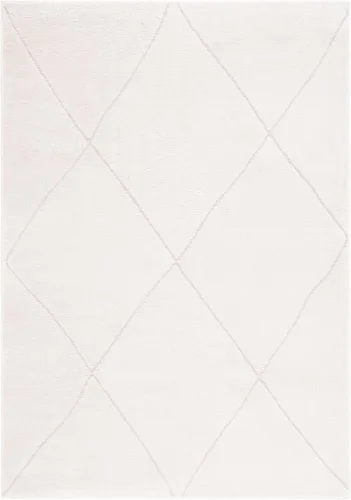 Miniatura 11 de SAFAVIEH Melody Collection - Alfombra de pasillo de 8 pies, color marfil y beige, diseño bohemio, ideal para zonas de alto tráfico en pasillo, baño