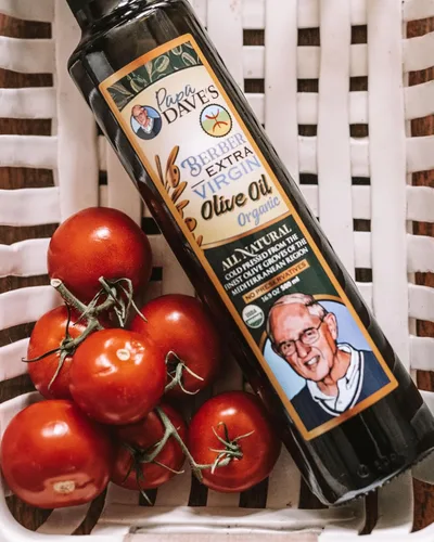 Miniatura 11 de Papa Dave's Aceite de oliva virgen extra orgánico certificado por USDA, contiene polifenol primero prensado en frío, aceite de oliva rico