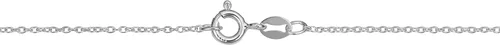 Miniatura 3 de Kooljewelry Collar de plata de ley u oro amarillo sobre plata de ley para mujer (0.047 in, 0.063 in o 0.083 in)