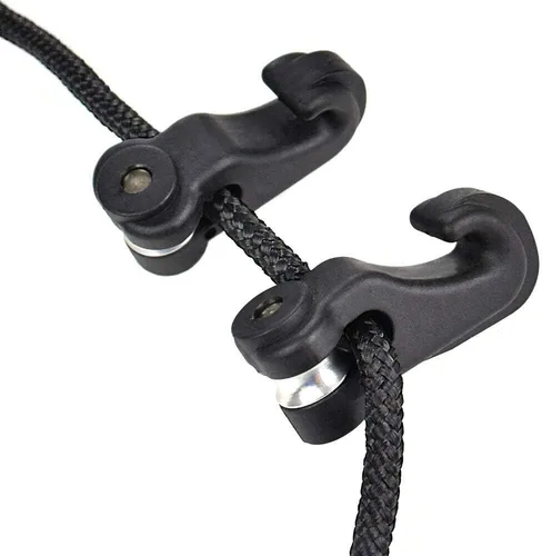 Miniatura 4 de Ballesta Dispositivo de Atrapamiento Doble Mango Ballestas Cuerda Cocker Aid Cocking String Herramienta