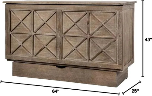 Miniatura 3 de Arason Essex Creden-ZzZ - Cama de gabinete Natural