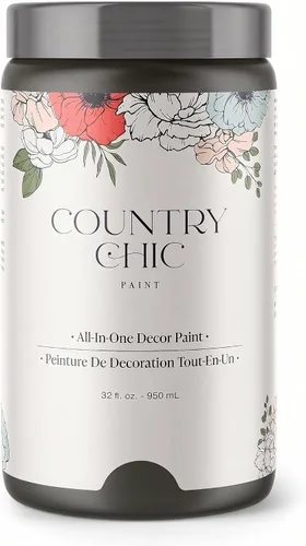 Miniatura 44 de Country Chic Pintura todo en uno estilo tiza para muebles, gabinetes, decoración del hogar, ecológica, acabado mate, imprimación incorporada y capa