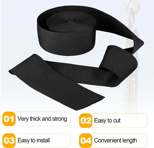 Miniatura 4 de Funda protectora de nailon para manguera, cubierta de cable, manguera hidráulica de antorcha Tig, diámetro interior de 1 pulgada, 10 pies