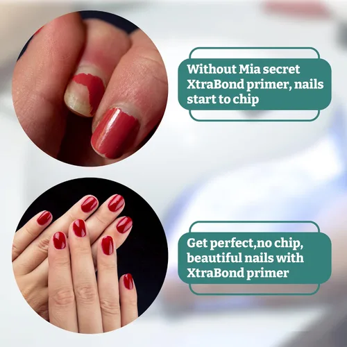Miniatura 2 de Mia Secret 4 unidades sin ácido imprimación Xtra Bond acrílico UV Gel 0.5 fl oz