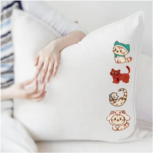 Miniatura 6 de 12 parches de gatos lindos para coser, parches autoadhesivos para chaquetas, mochilas, jeans, ropa, zapatos, parches de bricolaje