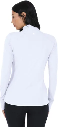 Miniatura 4 de Yogalicious Nude Tech - Chaqueta de manga larga con media cremallera y bolsillos frontales