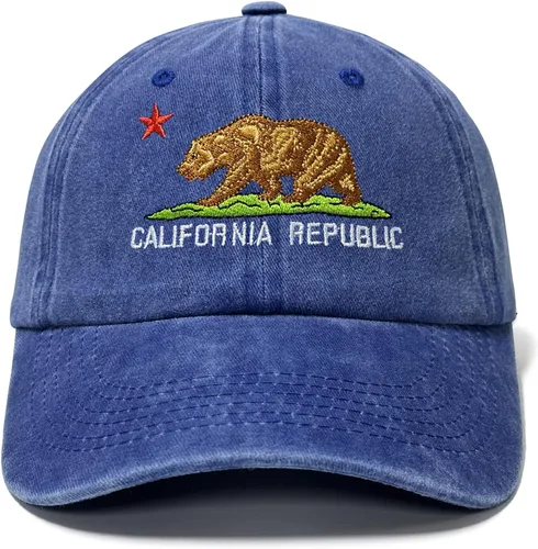 Miniatura 15 de Hepandy Sombreros bordados de California Bear