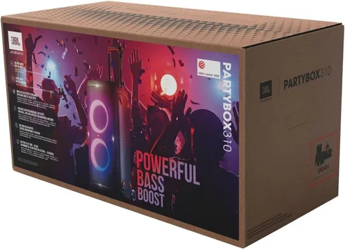 Miniatura 18 de JBL Partybox 310 - Altavoz portátil para fiestas con batería de larga duración, potente sonido JBL y emocionante espectáculo de luces, color negro