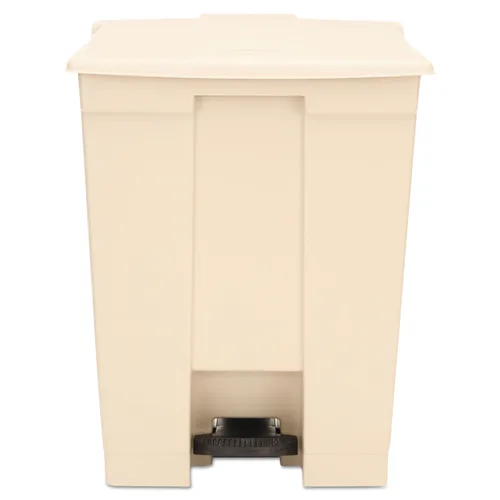 Miniatura 7 de Rubbermaid Commercial Products Bote de basura con pedal de 12 galones con tapa Basurero de manos libres sanitario de uso para residuos médicos