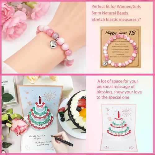 Miniatura 7 de Regalos de cumpleaños número 13 para niñas, las mejores ideas únicas de regalo para adolescentes de 13 años para hija, sobrina, nieta, hermana