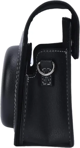 Miniatura 5 de i - Funda de piel sintética para cámara Instax Mini 40, funda protectora delgada para cámara digital con correa de hombro ajustable, Negro -, Fine