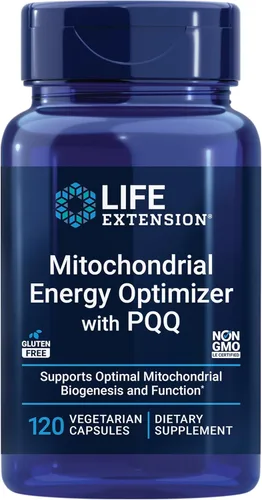 Life Extension Optimizador de Energía Mitocondrial con PQQ - Suplemento de Energía para Mitocondrias Saludables - Con Taurina, Vitamina B,