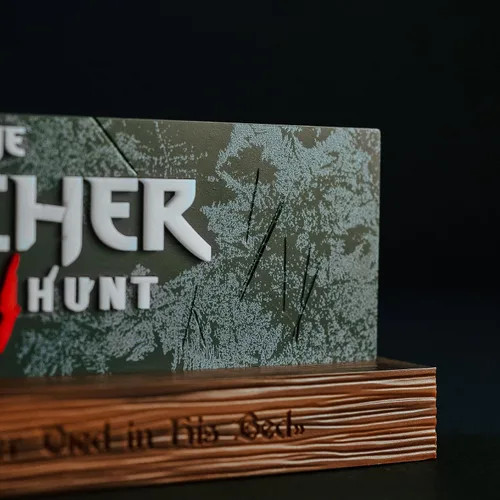 Miniatura 4 de Neamedia The Character Company The Witcher III: Luz con logotipo de Wild Hunt, licencia oficial, luz LED para sala de estar u oficina, móvil