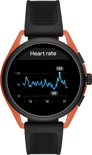 Miniatura 7 de Emporio Armani - Smartwatch 3 con tecnología Wear OS de Google con altavoz, frecuencia cardíaca, GPS, NFC y notificaciones de celular inteligente