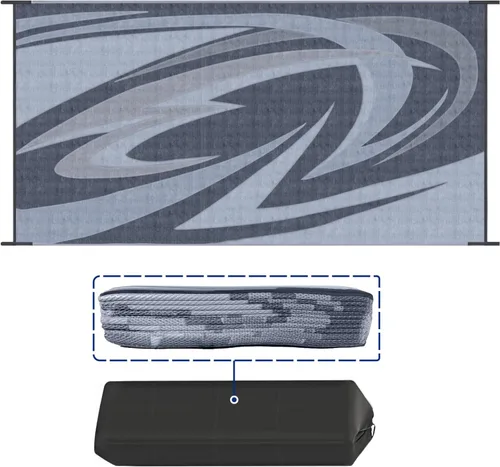 Miniatura 15 de EEZ RV Products - Esteras reversibles resistentes para exteriores de 9'x12' para RVing/Boondocking