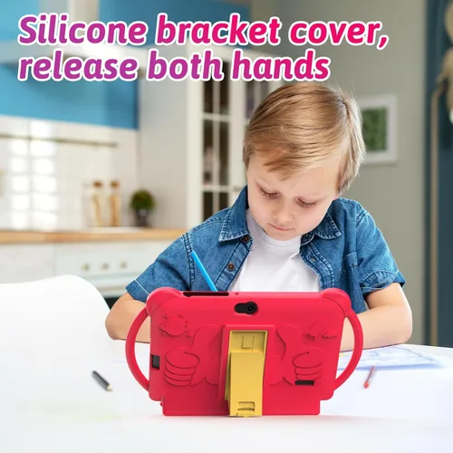Miniatura 6 de Tablet 2025 para niños, Android 12 tabletas para niños de 7 pulgadas, 4+32 GB ROM (1TB expandir), tableta para niños pequeños con control parental