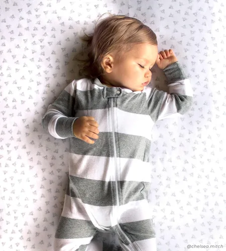 Miniatura 3 de Burt's Bees Baby Baby Boys' Pajamas, Zip-Front Non-Slip Unisex Footed Sleeper Pjs, Organic Cotton