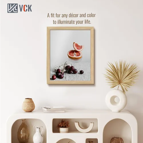 Miniatura 137 de VCK Marcos para póster de madera maciza de 22.375 x 34 pulgadas, marco de fotos A1 negro con montaje en pared, paquete de 3
