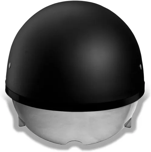 Miniatura 5 de Daytona Helmets Casco de media calavera con capucha para motocicleta con protector interno incorporado, aprobado por DOT, ligero, cómodo