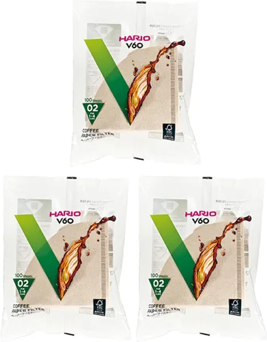 Miniatura 19 de Hario V60 - Filtro de café de papel, tamaño 01, blanco, caja de 40 unidades (paquete de 3)