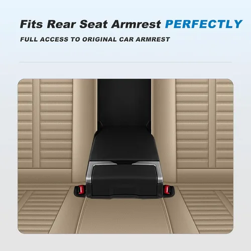 Miniatura 8 de Fundas de asiento delantero de automóvil para Toyota Corolla 2007-2019, cojín de asiento de automóvil de piel sintética prémium con soporte lumbar