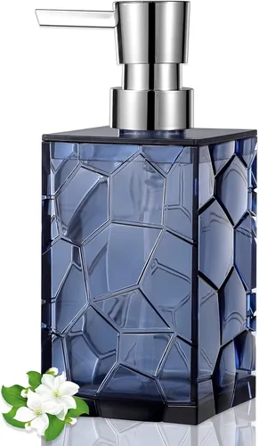 Miniatura 15 de Dispensador de jabón de manos, botellas de bomba de líquido de plástico acrílico transparente recargables dispensador de loción para decoración