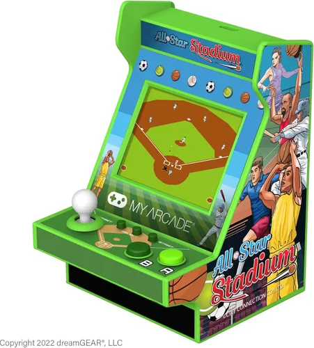 Miniatura 8 de My Arcade Super Street Fighter II Nano Player Pro: 2 Games in 1, 4.8" Video Game Collectible