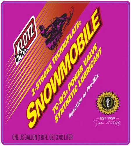 Miniatura 2 de Klotz Aceite para motos de nieve, lubricante de motor sintético puro Estorlin de 2 tiempos (KL-216)