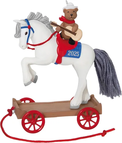 Hallmark Keepsake Adorno de Navidad, un pony para Navidad 2025, regalos para niños