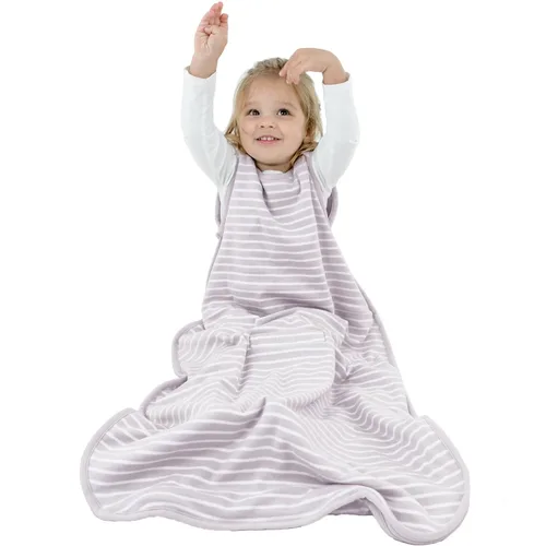 Miniatura 18 de Saco de dormir para niños Woolino, 4 estaciones, lana de merino y algodón orgánico, saco de dormir para bebé, 2-4 años, cielo nocturno
