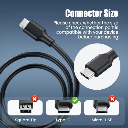 Miniatura 3 de Cargador de laptop USB C de 90 W para portátiles con Windows - Lenovo ThinkPad HP Spectre ASUS ZenBook Acer Swift Chromebook - Adaptador